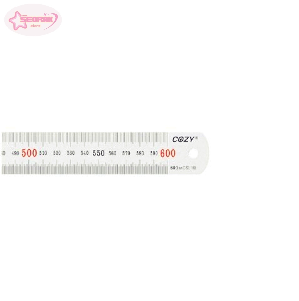 서락 코지 최고급 쇠자 60cm 유광 CSRP-600  제도 3,400원