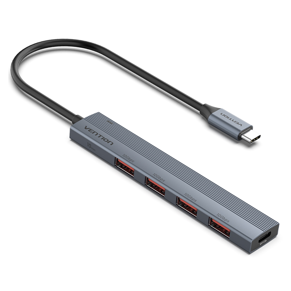 벤션 USB 3.2 Gen2 10Gbps C타입 고속 멀티허브 CKH, 그레이, 1개 26,900원
