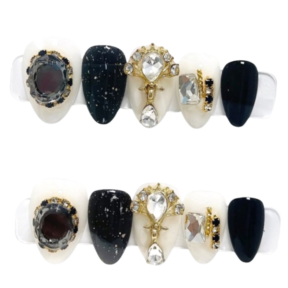 리리샾 블랙스완 풀스톤 수제네일팁 27,800원