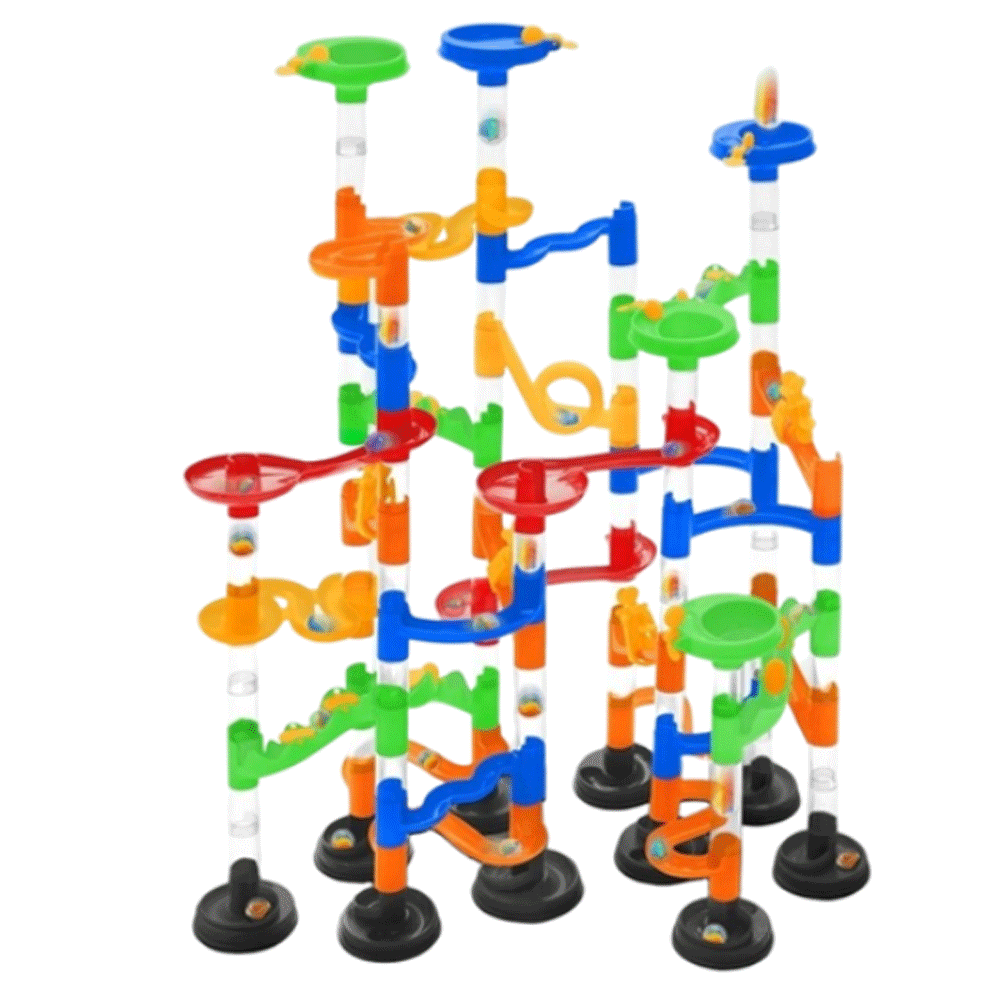 아쿠아레일블록136pcs 마블런 구슬굴리기 장난감 블록 롤러코스터 돌애기 선물, 1개 29,100원