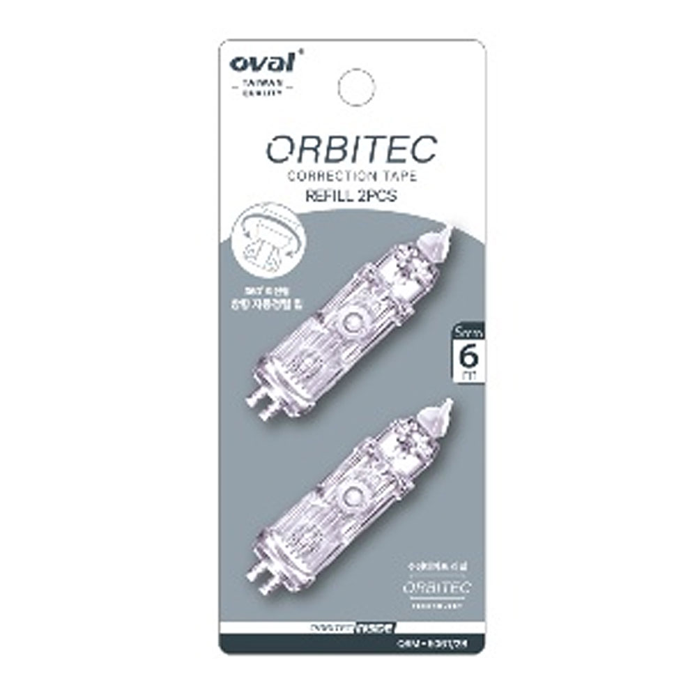 오발 수정테이프 리필2개입 2,100원