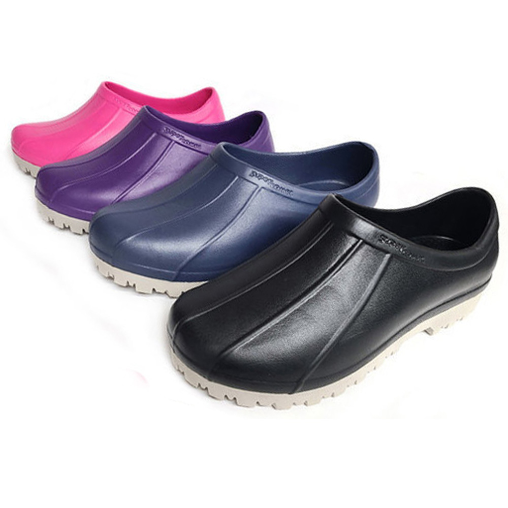 슈즈시티 EVA 조리화 주방화 미끄럼방지 논슬립 식당 방수 텃밭 농민화 고무신 9,800원