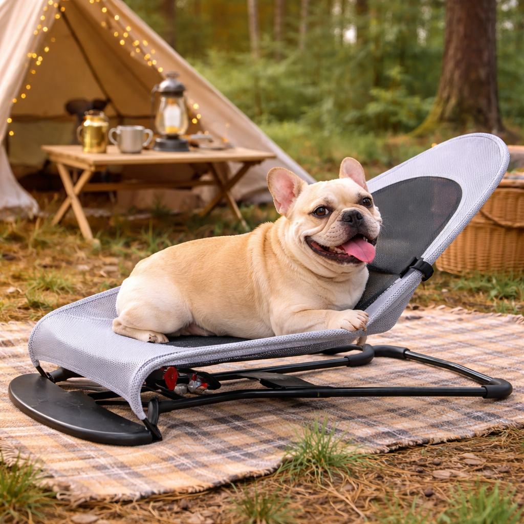 아이레노 강아지 캠핑 해먹 흔들의자 야외용 휴대용 펫 전용 침대, 레드(Red), 1개 36,900원