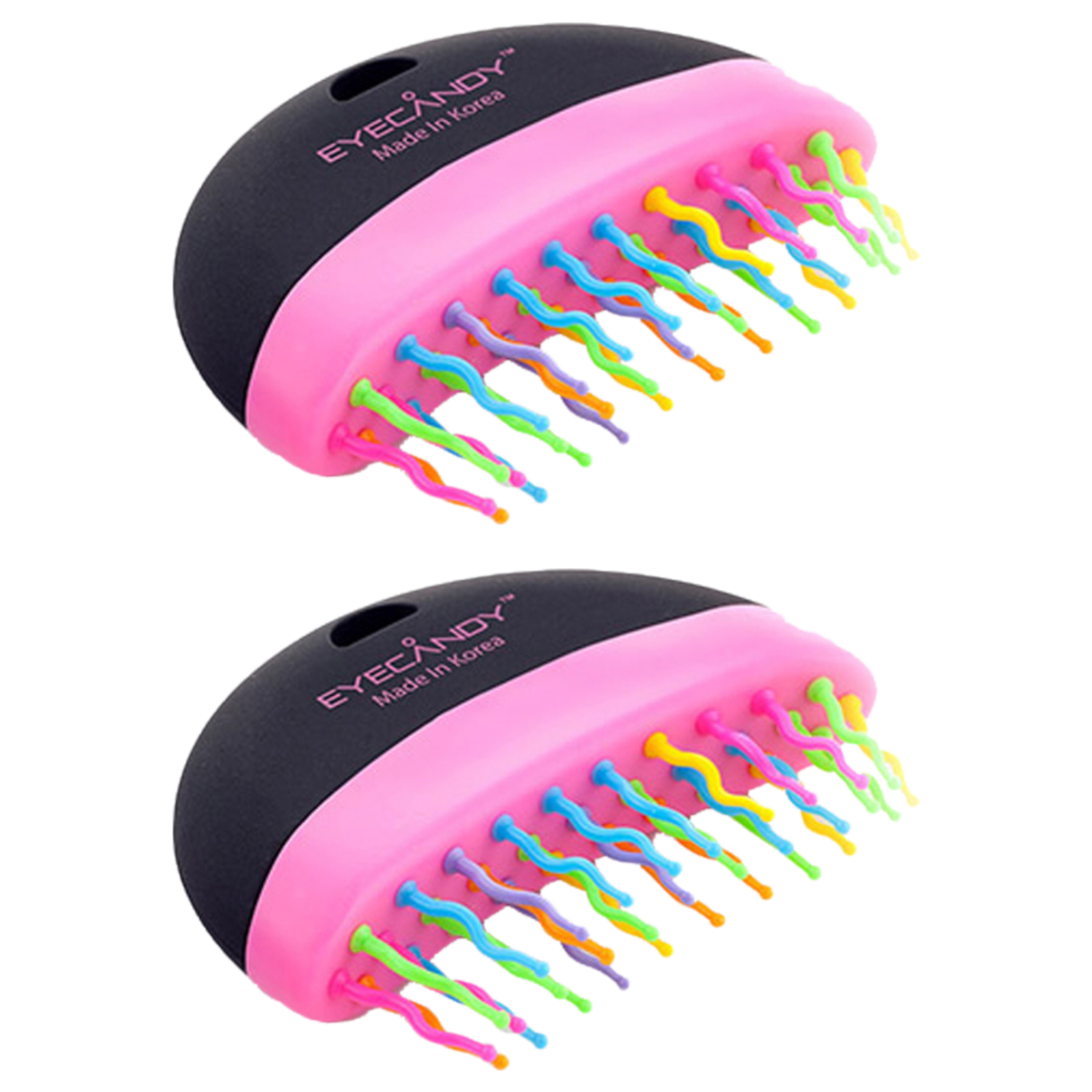 아이캔디 레인보우 반달 브러쉬, 혼합 색상, 2개 9,100원