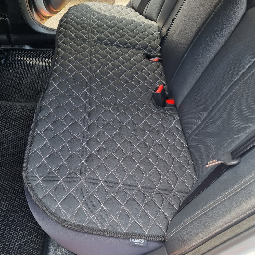 기아 K8 뒷좌석 시트커버 가죽 시트덮개 2열 다이아 블랙도트 택시용품, 1개, 다이아 45,000원