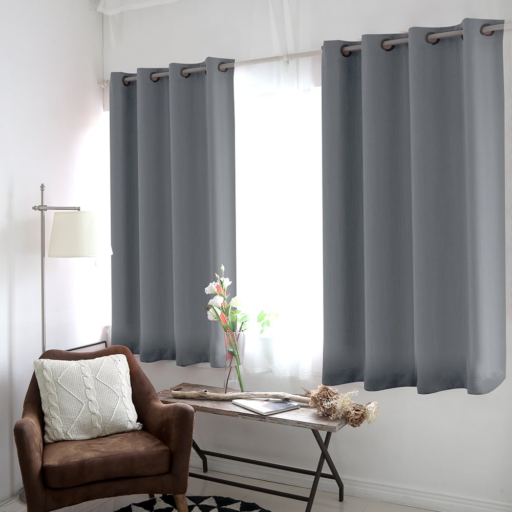 암막커튼 작은창 아일렛_커텐 거실 창문 아이방 방한 햇빛 가리개 22,900원