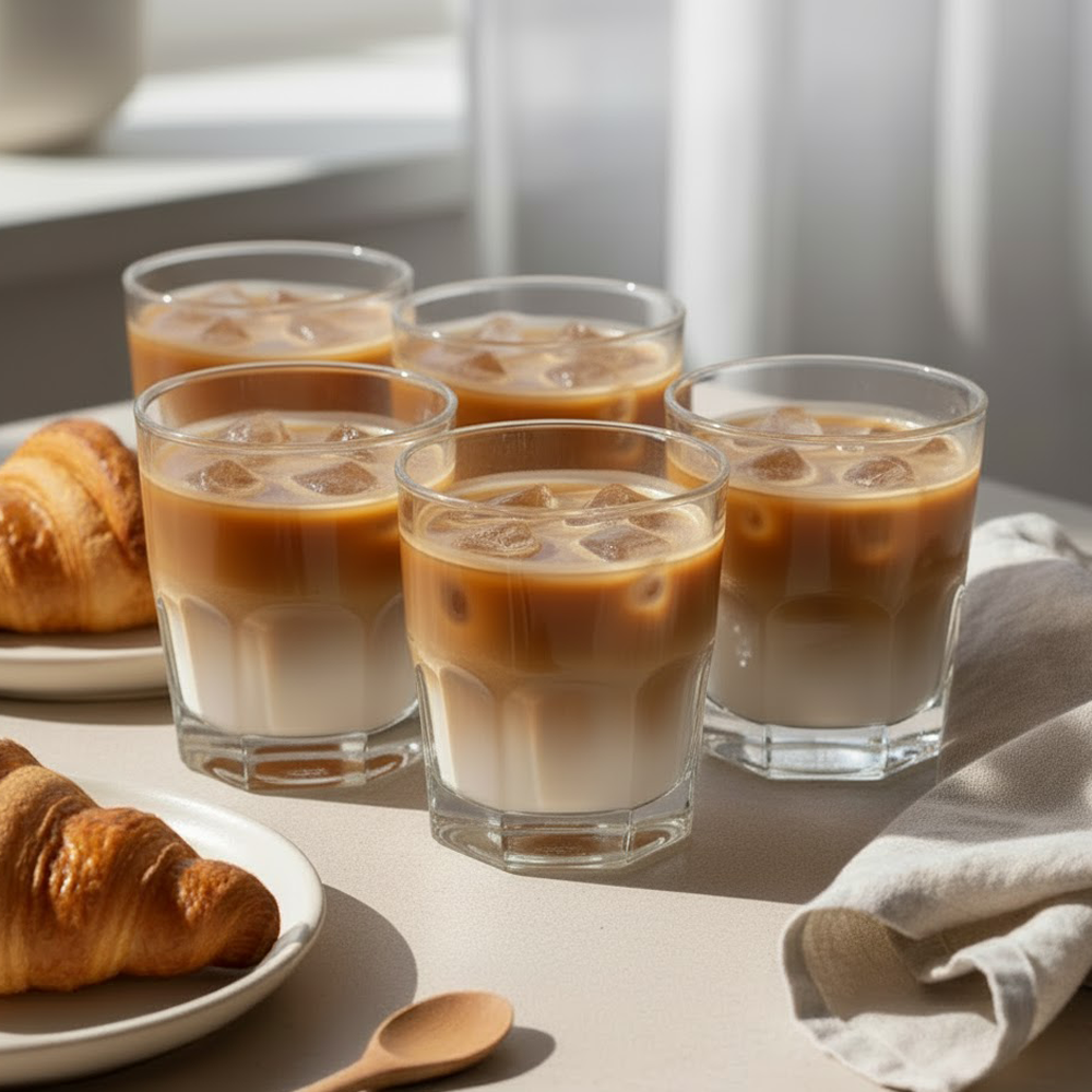 리빙메이트 온더키친 안깨지는 팔각 PC물컵 270ml, 투명, 5개 4,790원