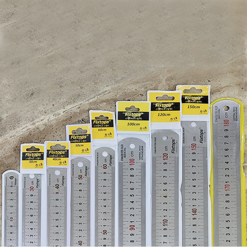 FIXTOP 픽스톱 스틸자 쇠자 철자 9,500원