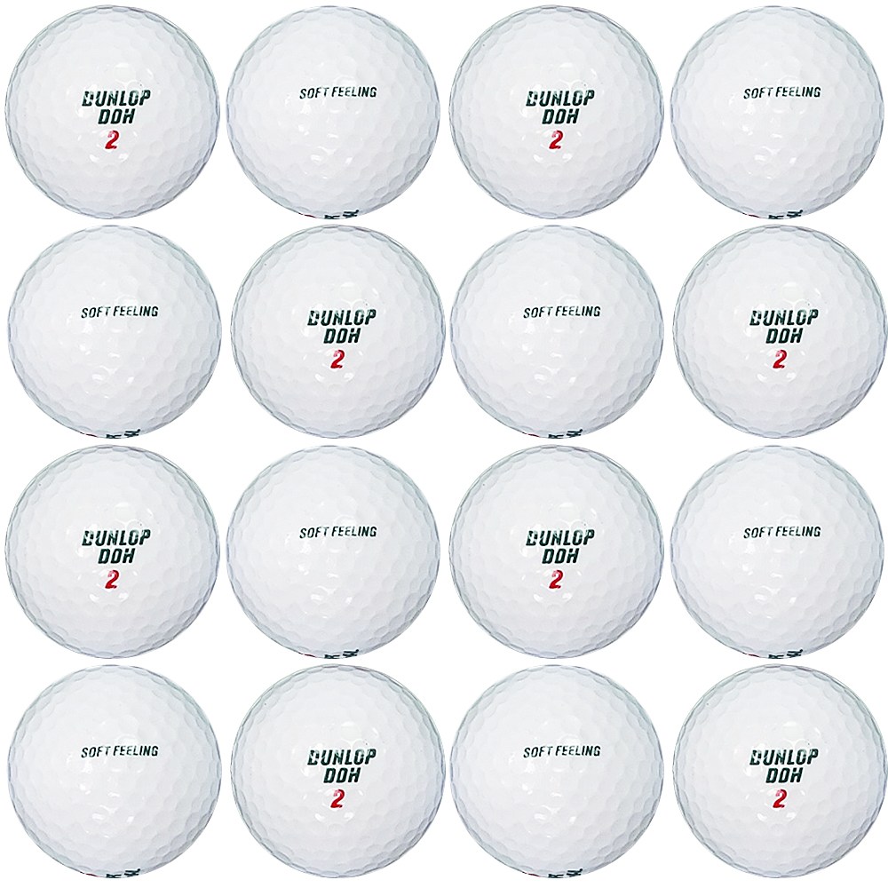 던롭 소프트필링 2피스 A-급 로스트볼 16개, 16개입, 1세트 10,000원
