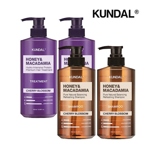 네이처 샴푸 체리블라썸 500ml x2개+트리트먼트 체리블라썸 500ml x2개 38,970원