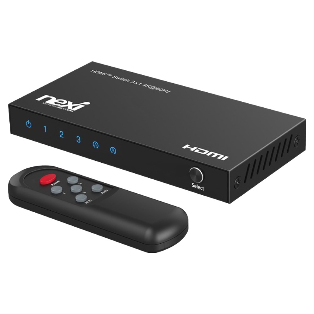 넥시 NX1267 4K 3:1 HDMI 스위치, 1개 24,700원