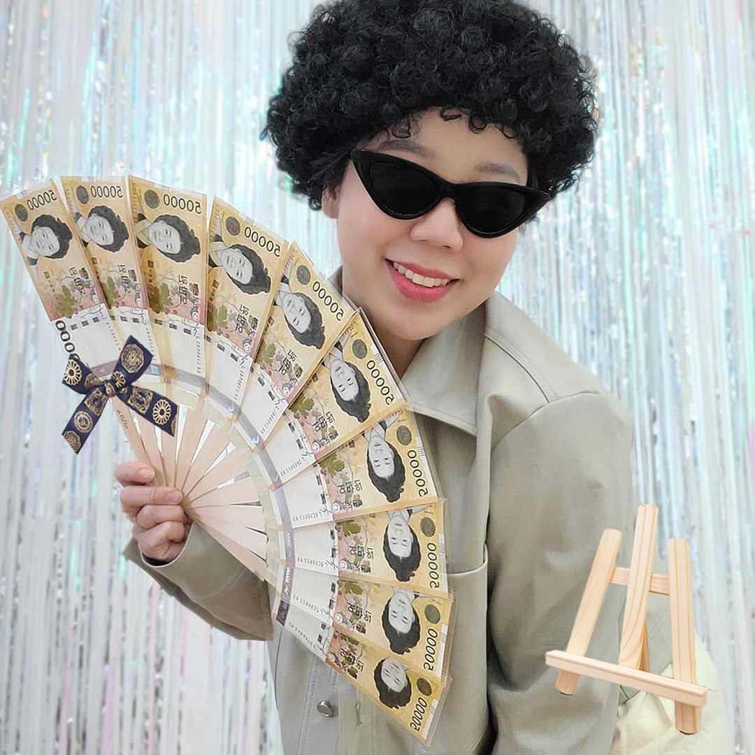 이플린 할매 돈부채 (초간편 1분완성) 전통리본 케이스 완벽구성 신박한 용돈이벤트 용돈봉투 16,900원