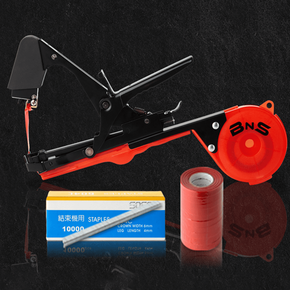 원예 결속기 '무꺼락' ( 본체 + 전용 테이프 10통 + 전용 스템플러 10,000개 ) 74,230원