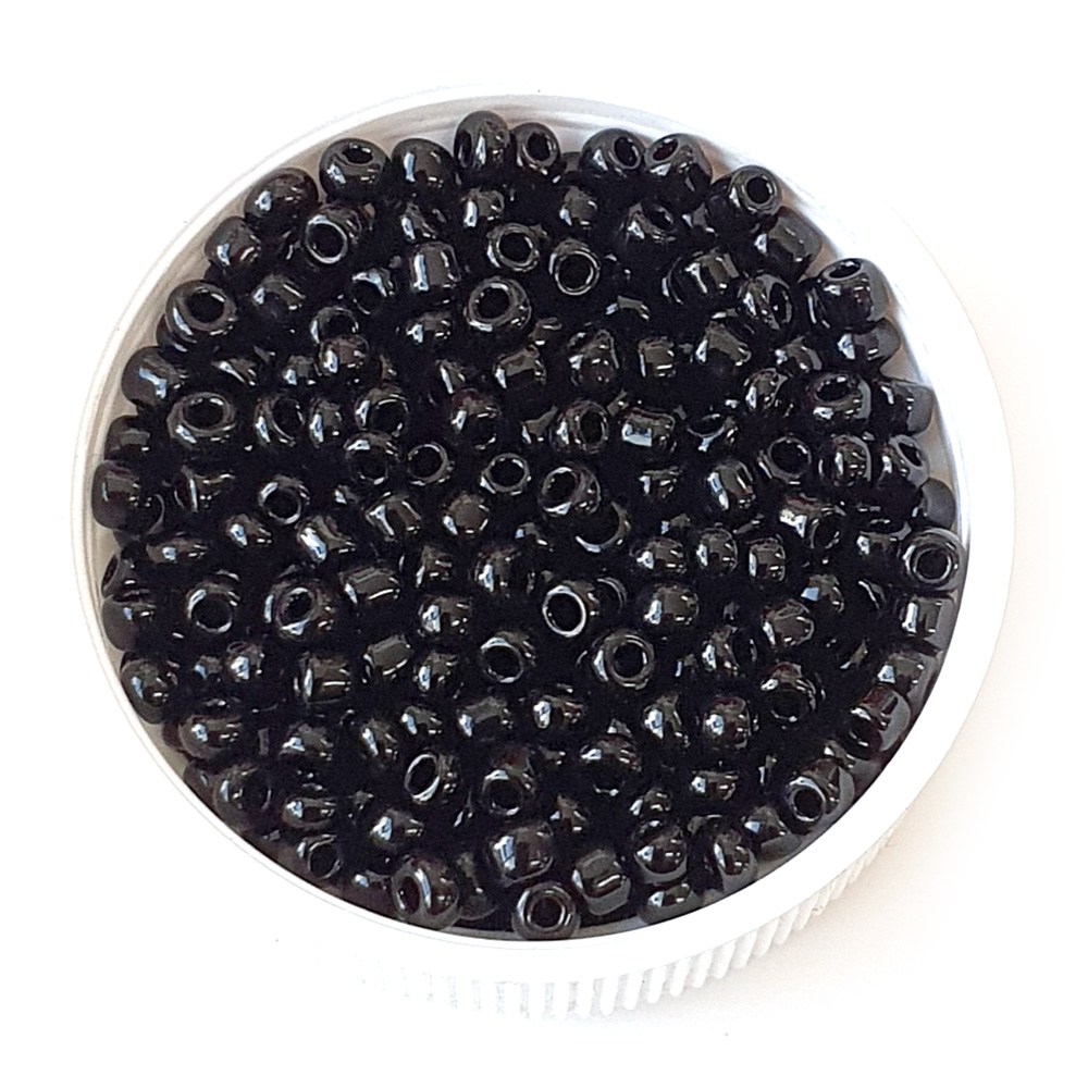 ALL 비즈 3mm 글래스 씨드비드 한팩 100g, 블랙, 1개 12,100원