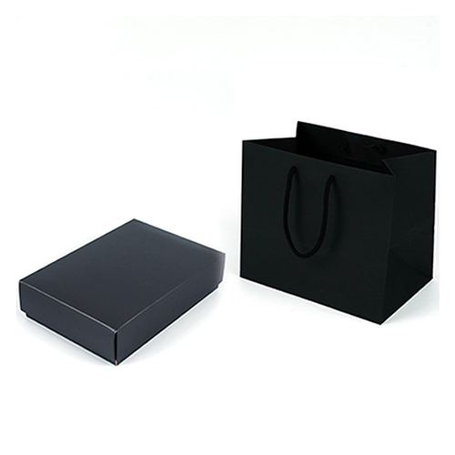 천운패키지 화과자 6구 선물박스 + 종이 쇼핑백 세트, 블랙, 1세트 5,700원