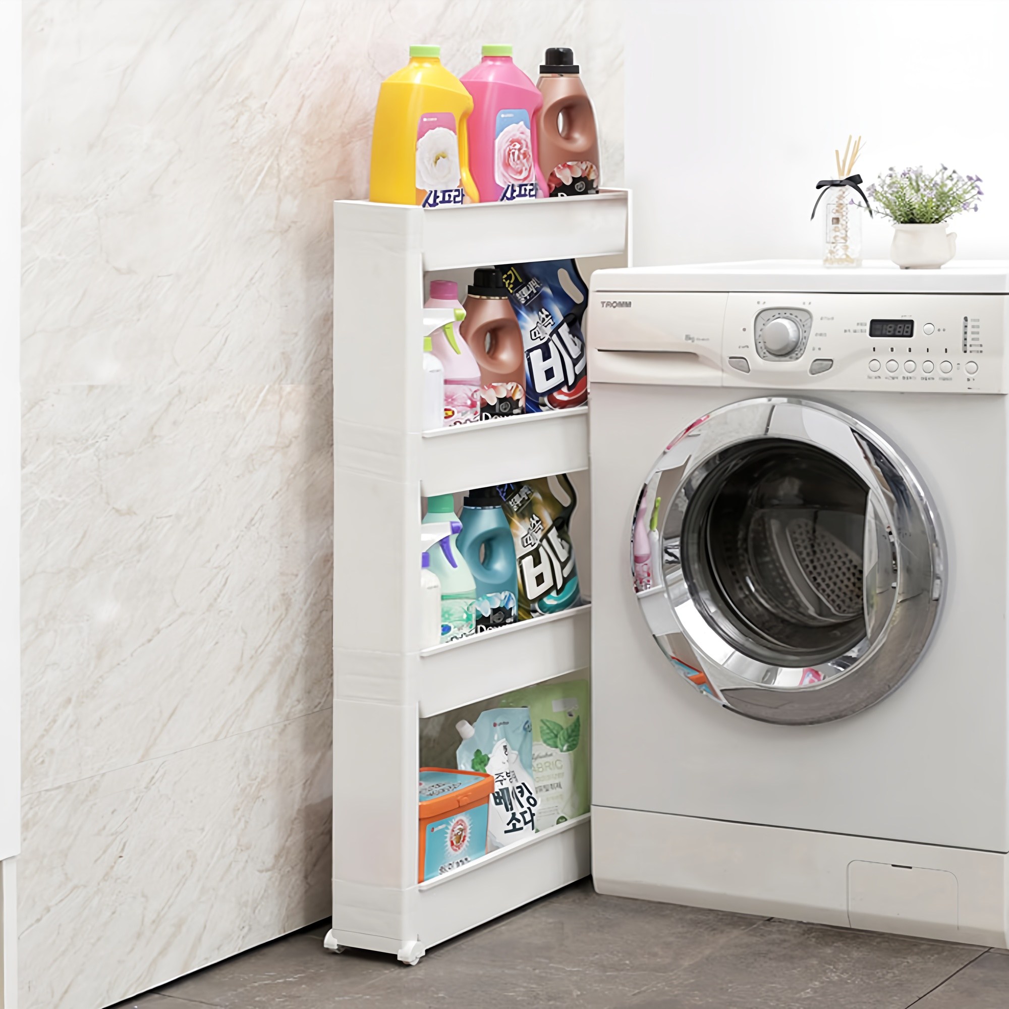 위즈홈 이동식  4단 틈새선반 14,890원