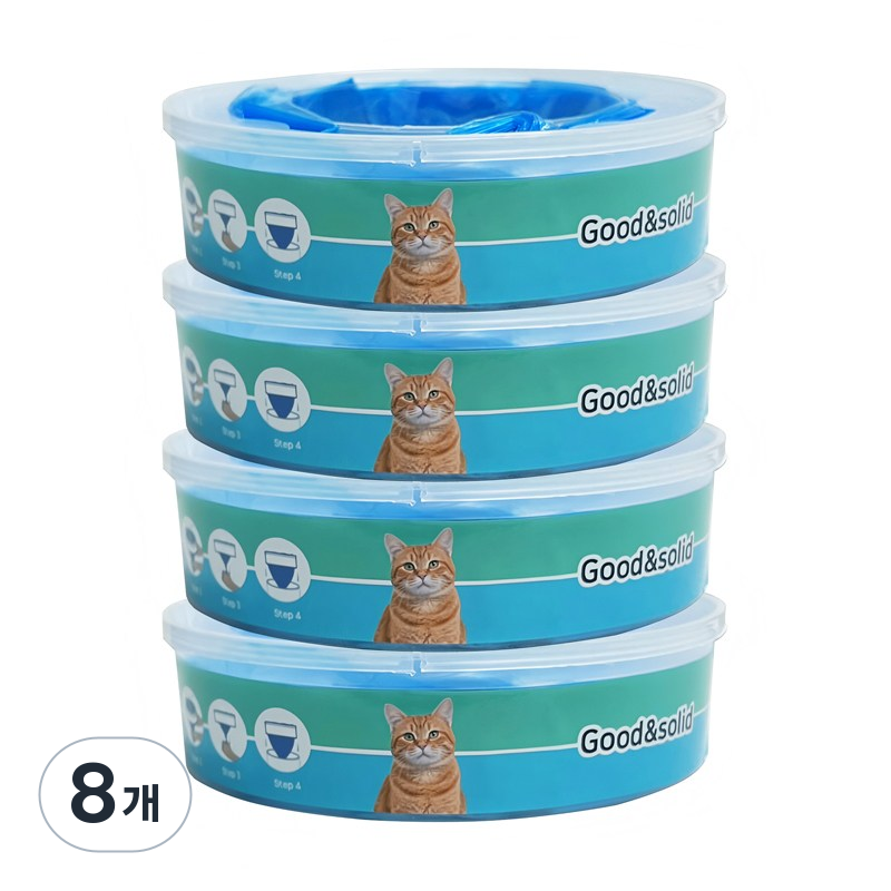 굿앤솔리드 리터락커 호환 리필봉투, 8개, 10L 31,880원