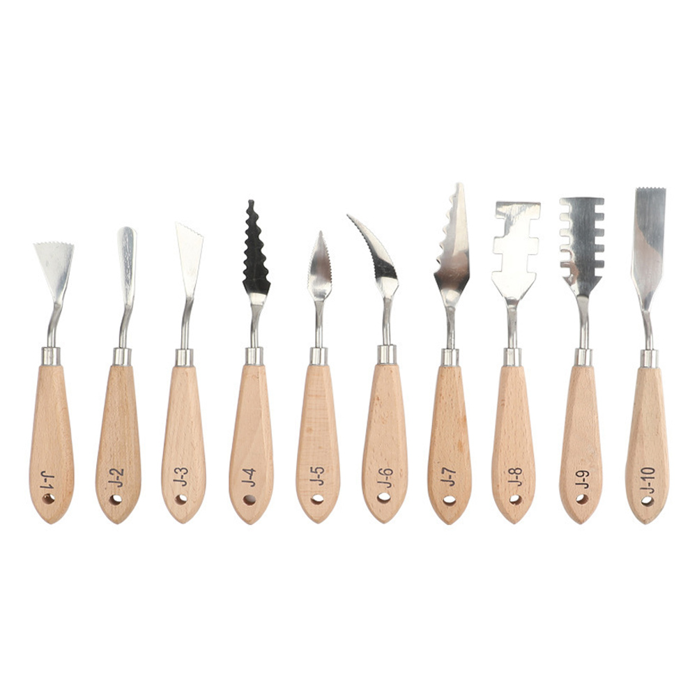 벨리안 전문가용 유화 아크릴 불규칙 스크레이퍼 파렛트 나이프 세트 21,300원