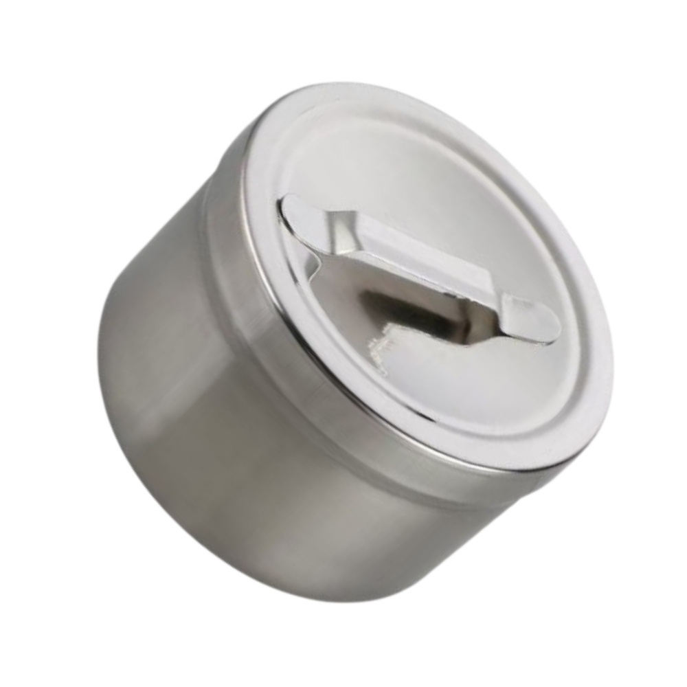 다용도 스텐 솜통 스테인레스 위생저 소독캔 미용 네일 재료 위생 거즈통 보관함 케이스 8,560원