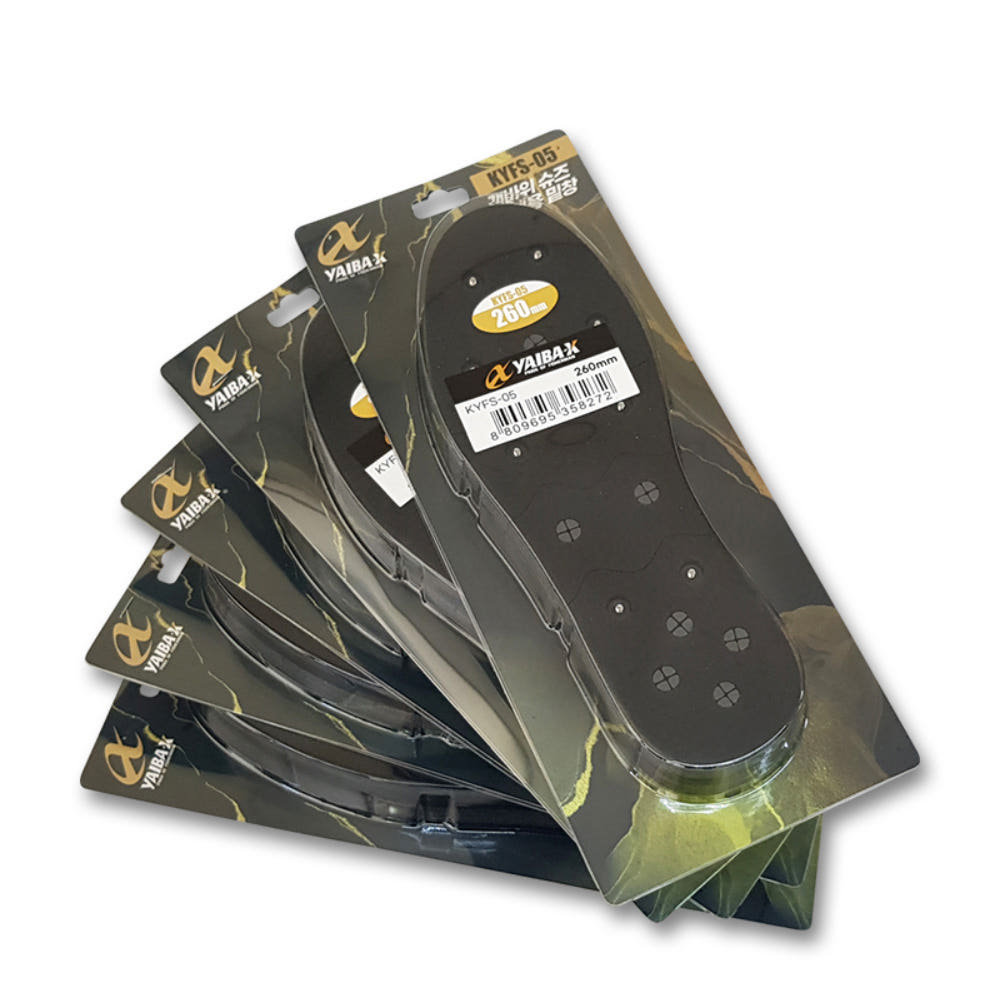 야이바엑스 러버핀펠트 KYFS-05 레드드래곤 밑창 단화 29,000원