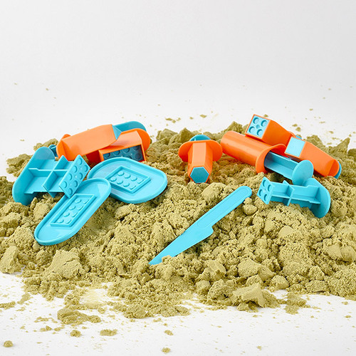 [캐스B] 네이처 벽돌찍기틀(2352) 찰흙 점토 모래놀이도구 클레이툴 유아미술놀이 4,800원