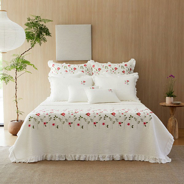 효재 풍기인견 워싱자수 침구세트 코스모스, 현재가 219,000원