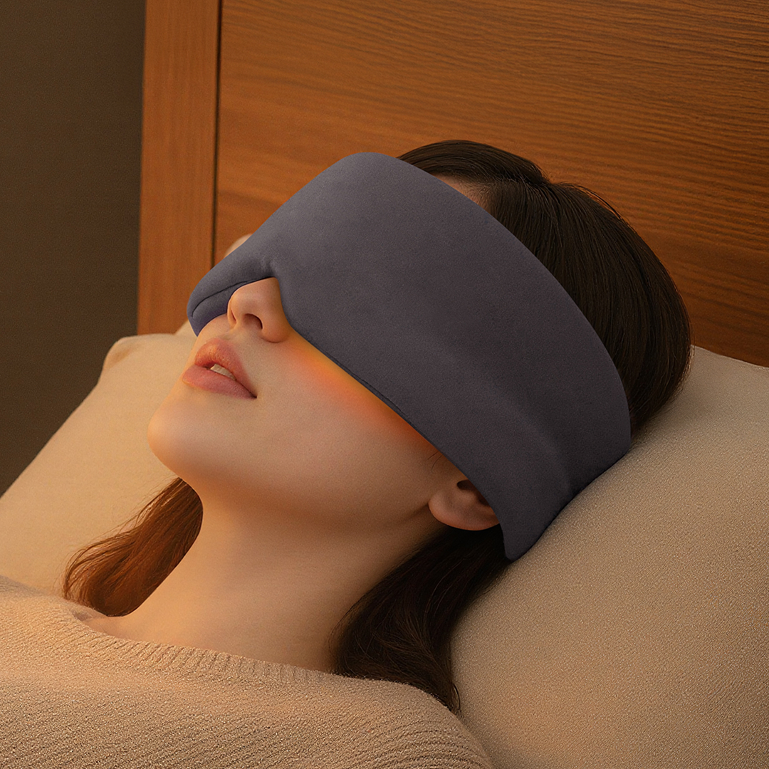 컴포럽 QQRT 온열 암막 수면안대 눈찜질팩+파우치+핫팩 7p 세트  29,900원