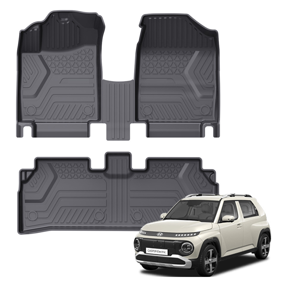 카채움 TPE 3D 1열 2열 카매트, 캐스퍼 EV 2024, 블랙 105,500원