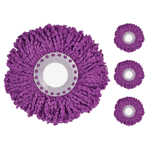 월드크린 핸드 스핀 회전 통돌이 밀대 걸레 리필 올퍼플, 4개 8,860원