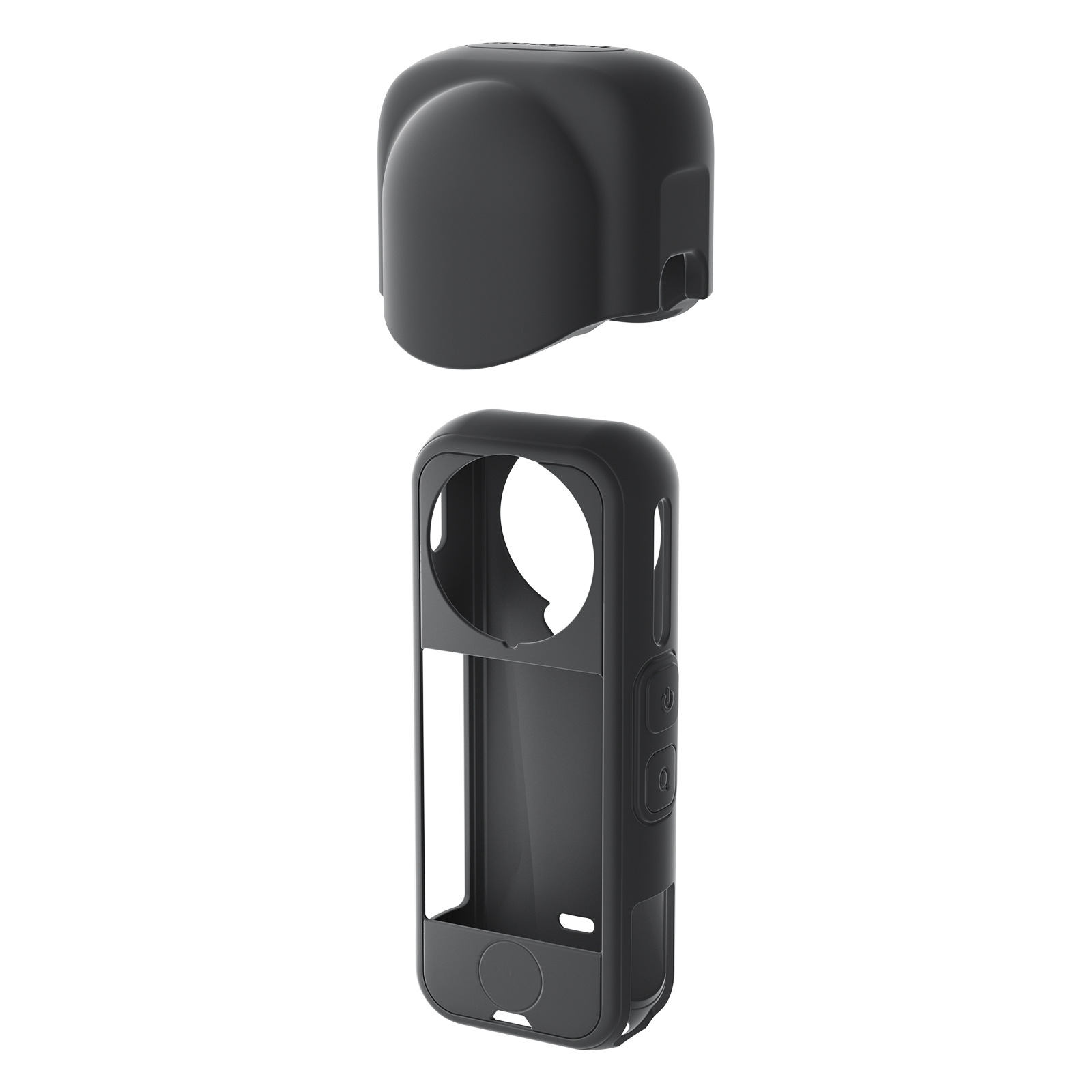 Insta360 X4 Air 전용 실리콘 커버 렌즈캡 세트 충격방지 스크래치 예방 케이스 보호 가방 케이스, 1개 22,000원