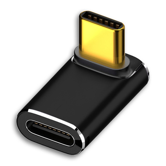 엠비에프 USB4.0 240W Gen3x2 C to C 정방향 90도 젠더, MBF-G3MF04, 1개 4,230원