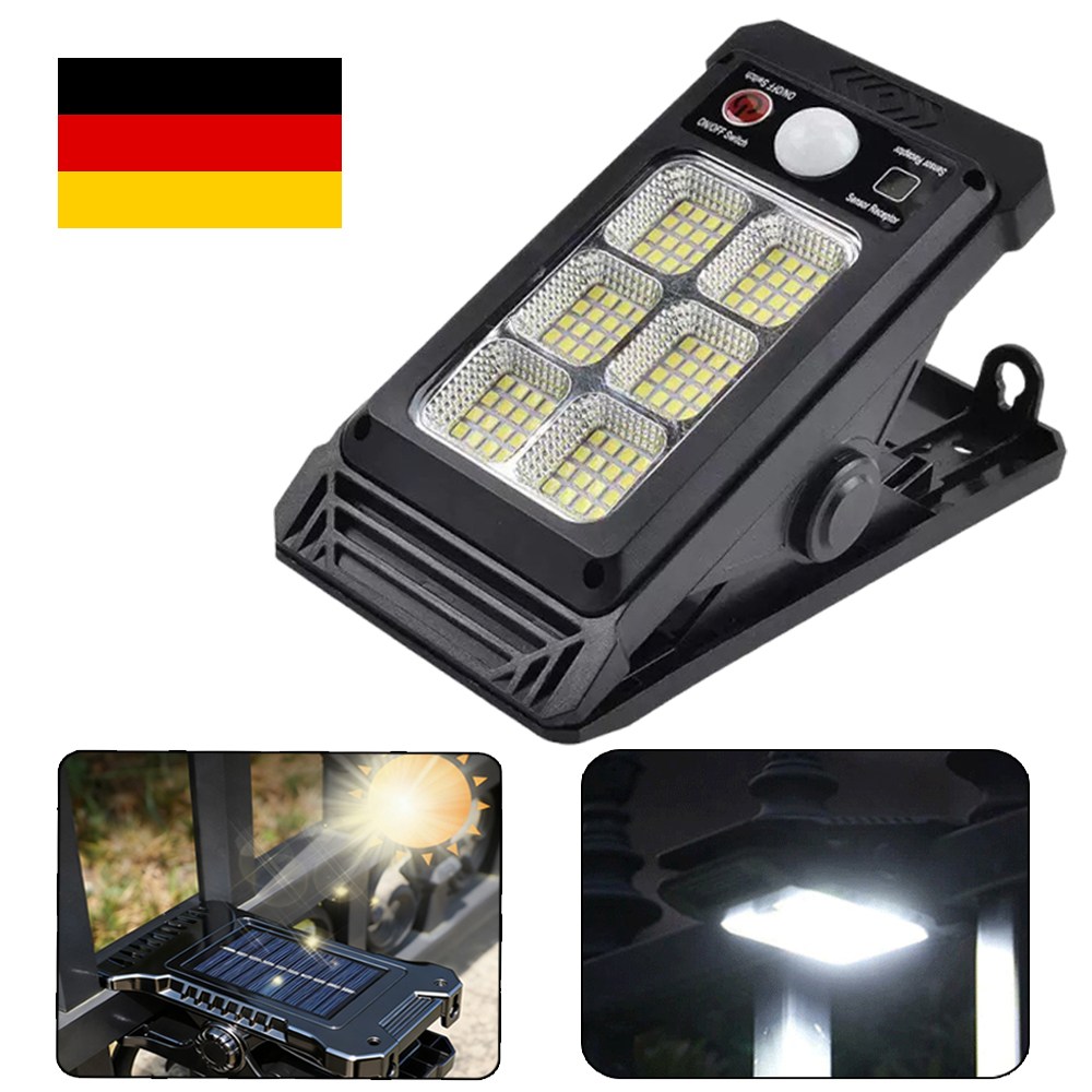 Ramswan 스마트 감지 태양광 클립등 초강력 태양광조명 led 야외등 12,900원