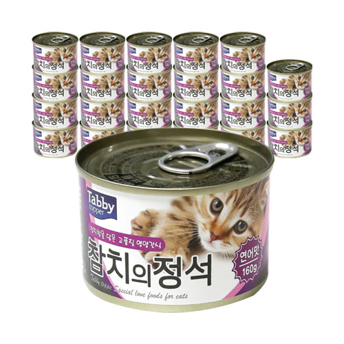 테비토퍼 참치의정석 고양이 간식캔 참치 26,500원