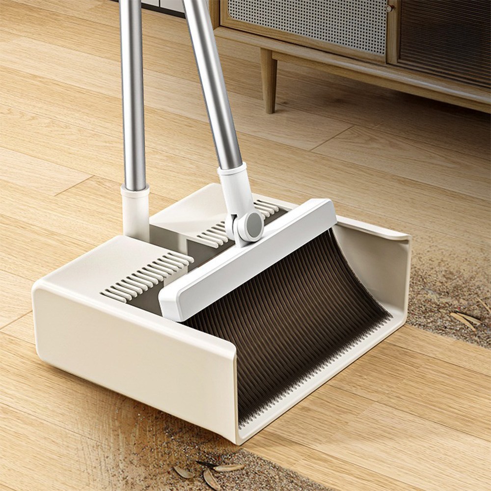 홈비 슬림핏 올인원 스탠딩 잘쓸어지는 빗자루세트, 화이트, 1개 16,400원