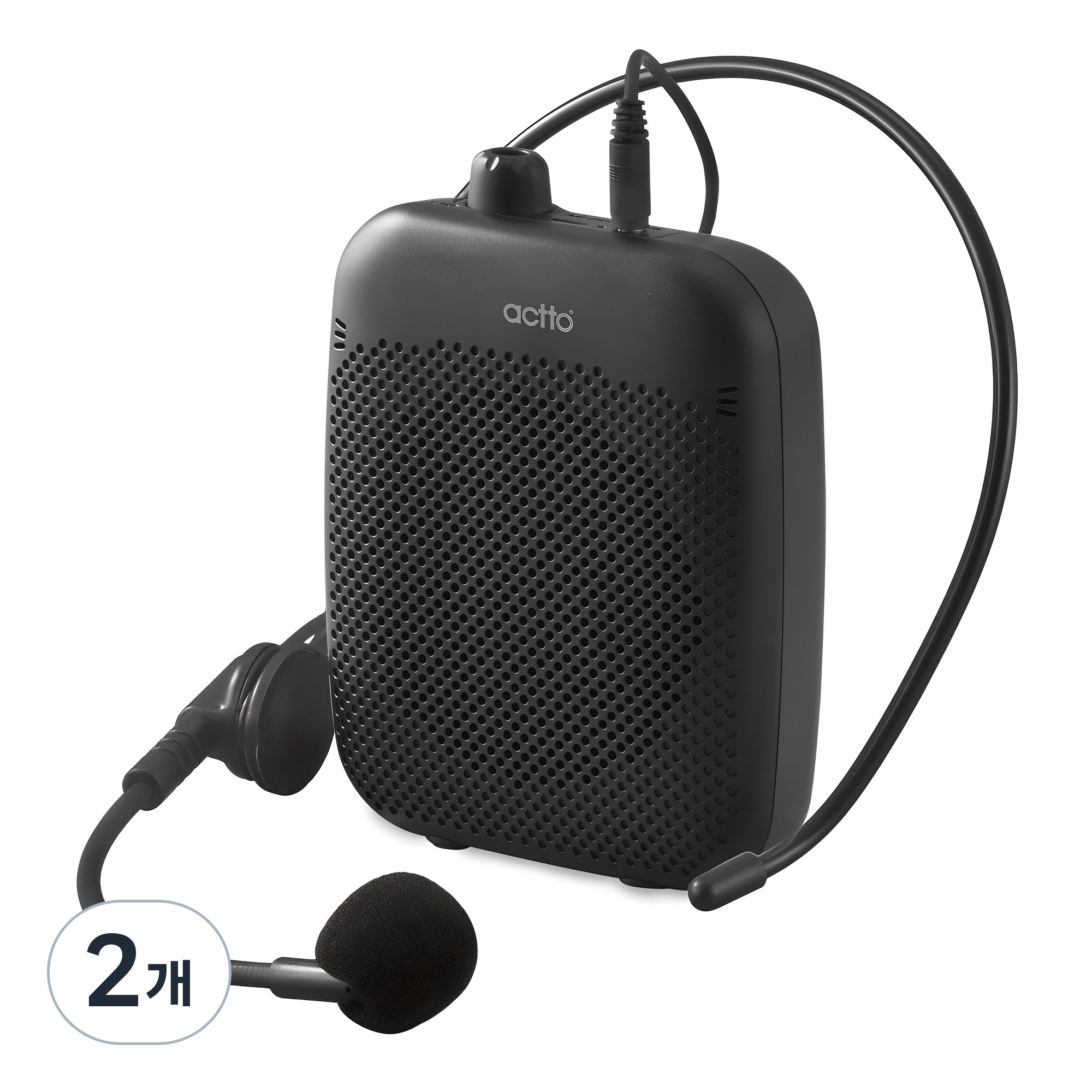 엑토 헤드마이크 블루투스 앰프, MIC-27, 블랙, 2개 34,760원