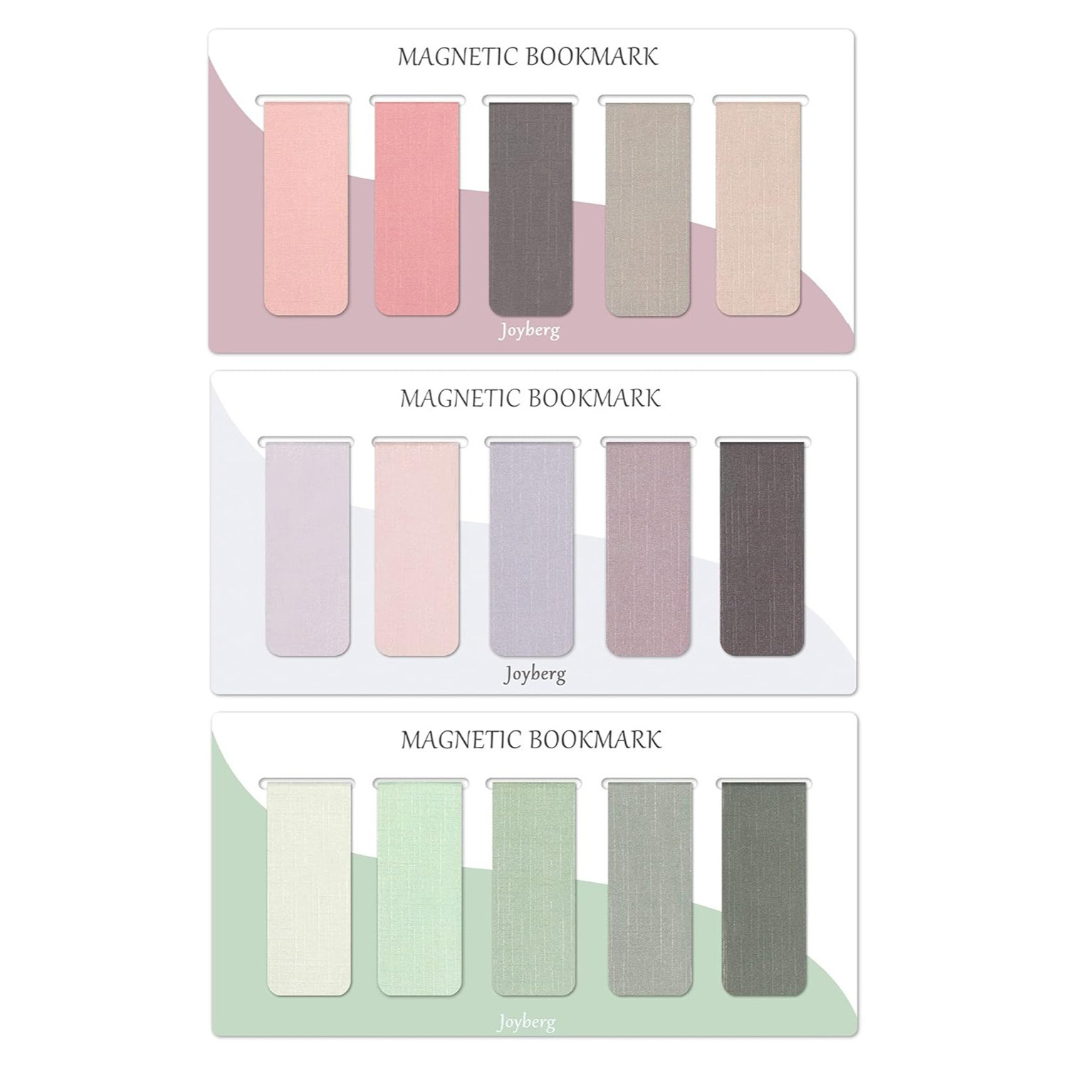 문구백서 자석 마그네틱 책갈피 15종 세트, 혼합색상, 1세트 7,570원