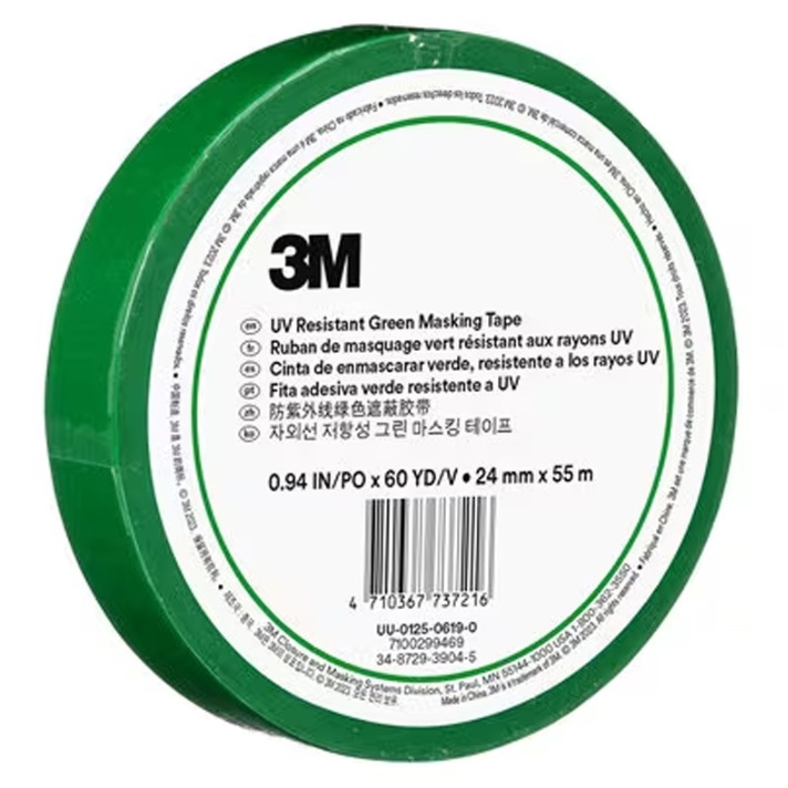 쓰리엠 저항성 그린 마스킹 테이프 24mm x 55m 2,550원