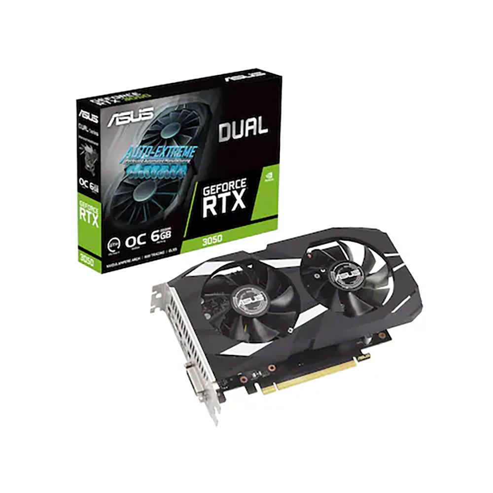 ASUS DUAL 지포스 RTX 3050 O6G OC D6 6GB 409,000원