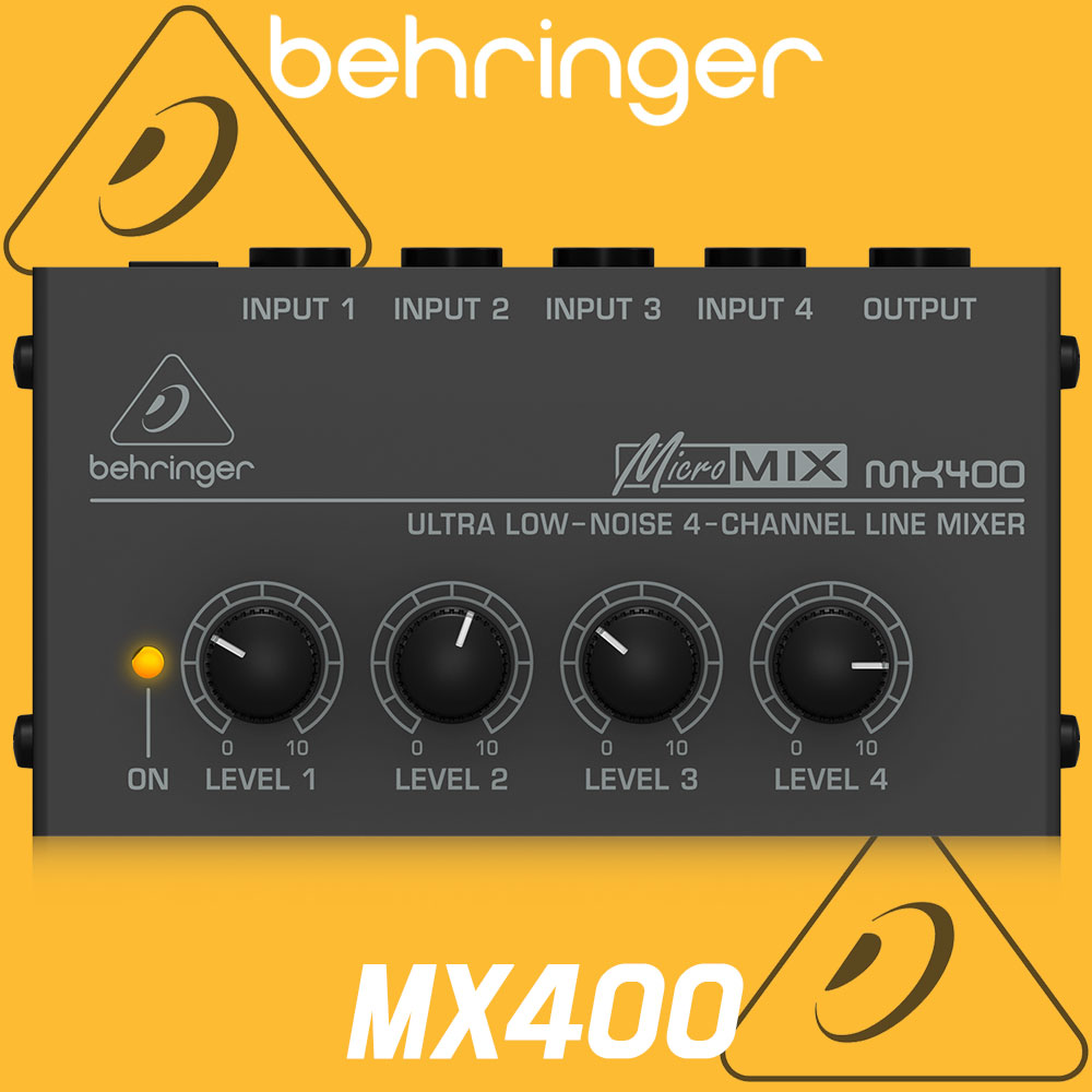 [베링거정품] 베링거 MX400 4채널 라인 믹서 43,000원