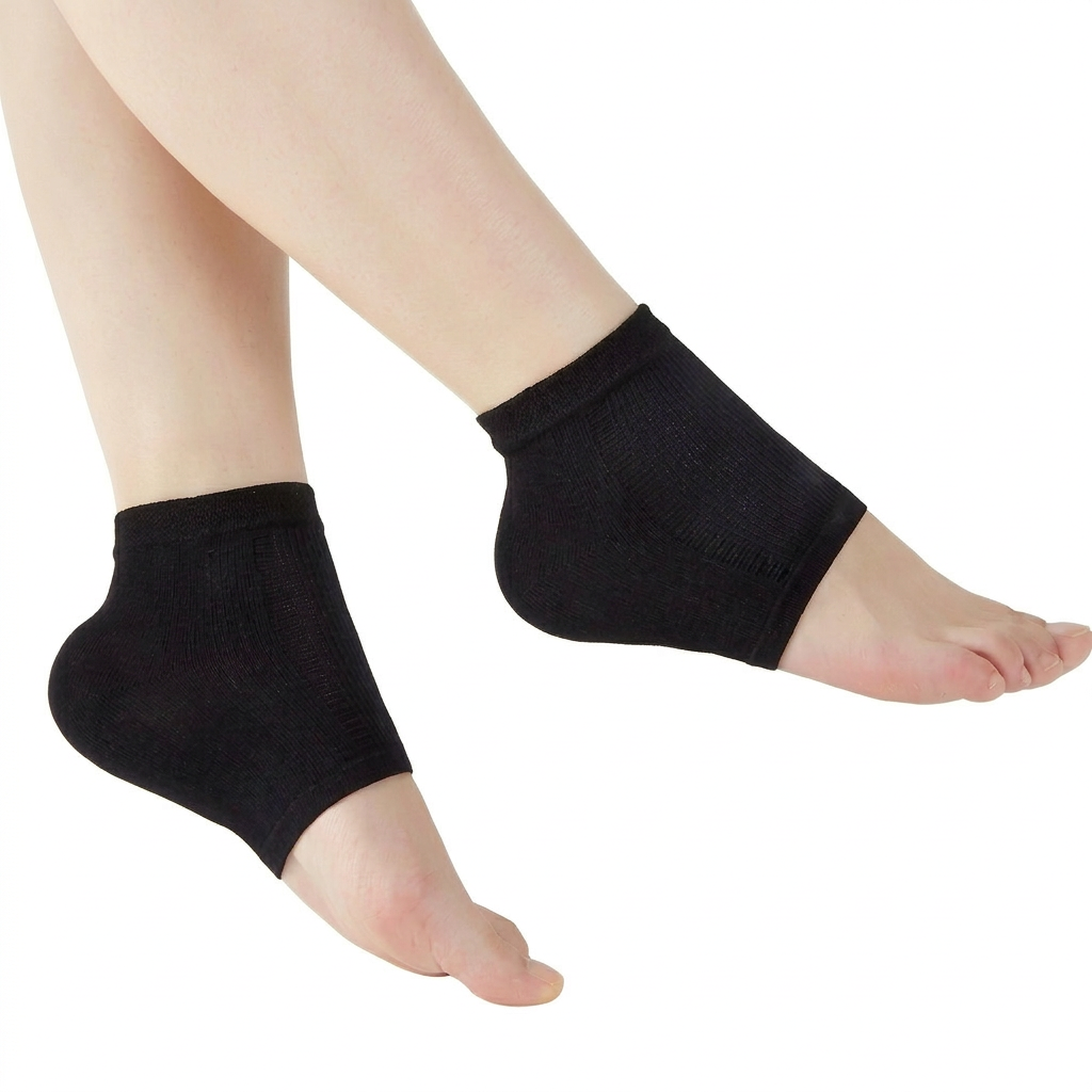 머든픽 발뒤꿈치 갈라짐 각질케어 굳은살 제거 수면 보습양말, 블랙, 4개 15,800원