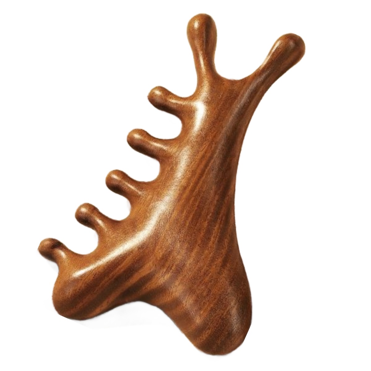 1+1 두피 괄사 마사지 빗 얼굴 머리 마사지기 원목 리프트업 12,900원