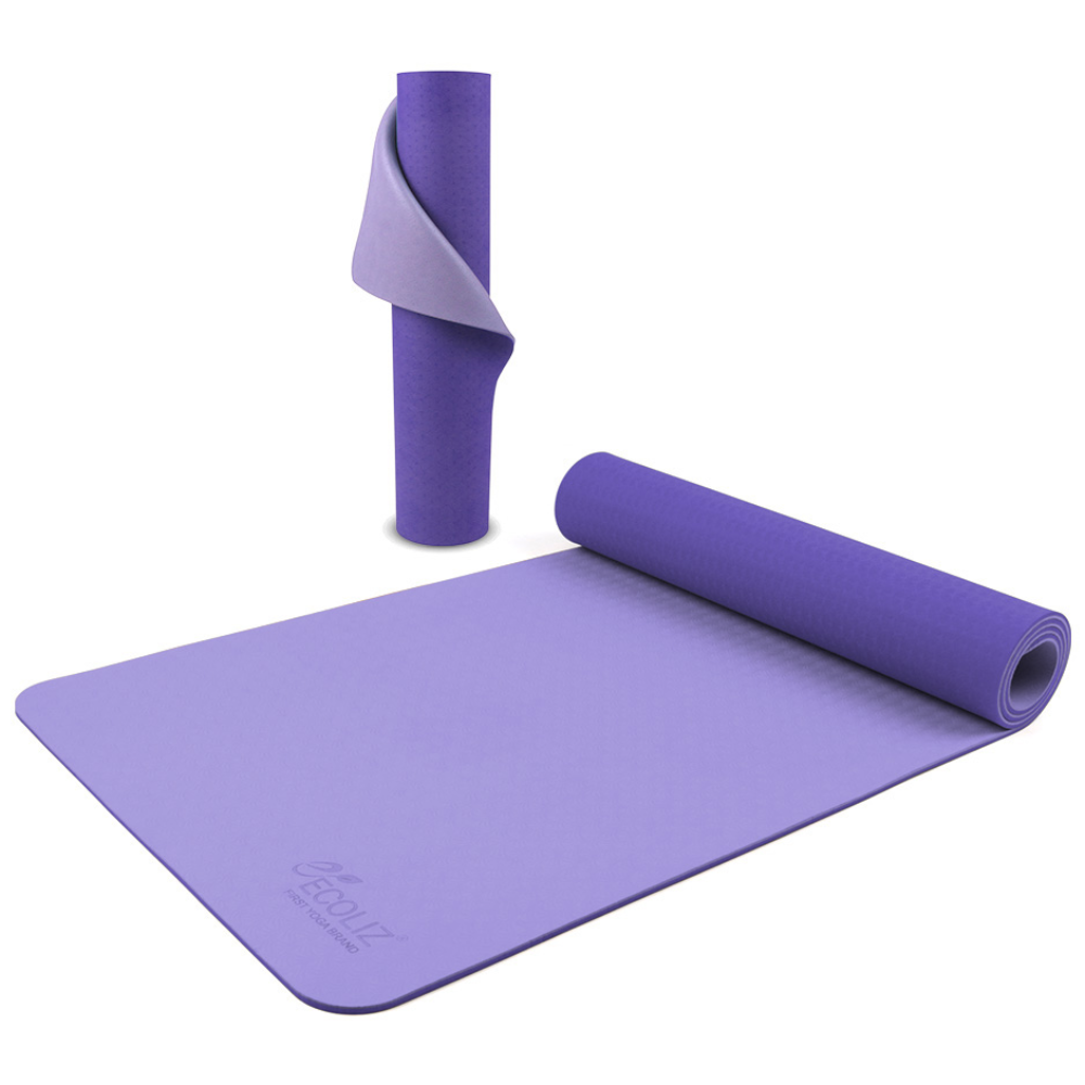 에코리즈 뉴컴포트 투톤 요가매트, 1개, 블루 라벤더 14,900원