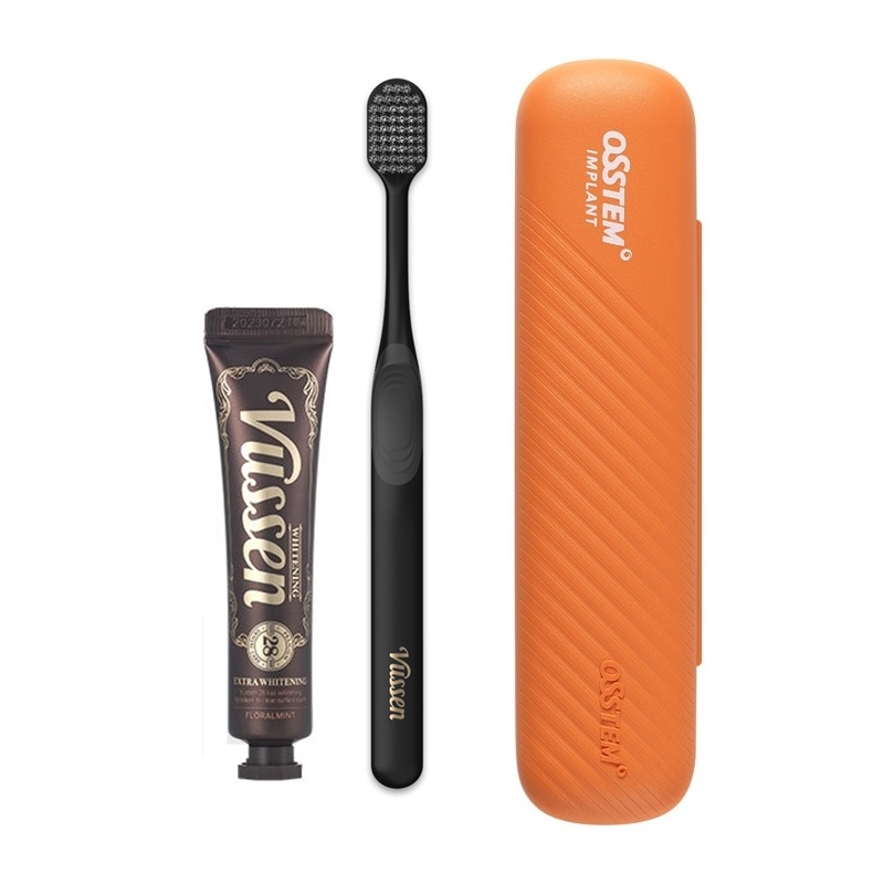 오스템 여행 휴대용 양치키트 뷰센 28강한미백 치약 34g + 칫솔 세트 248,800원