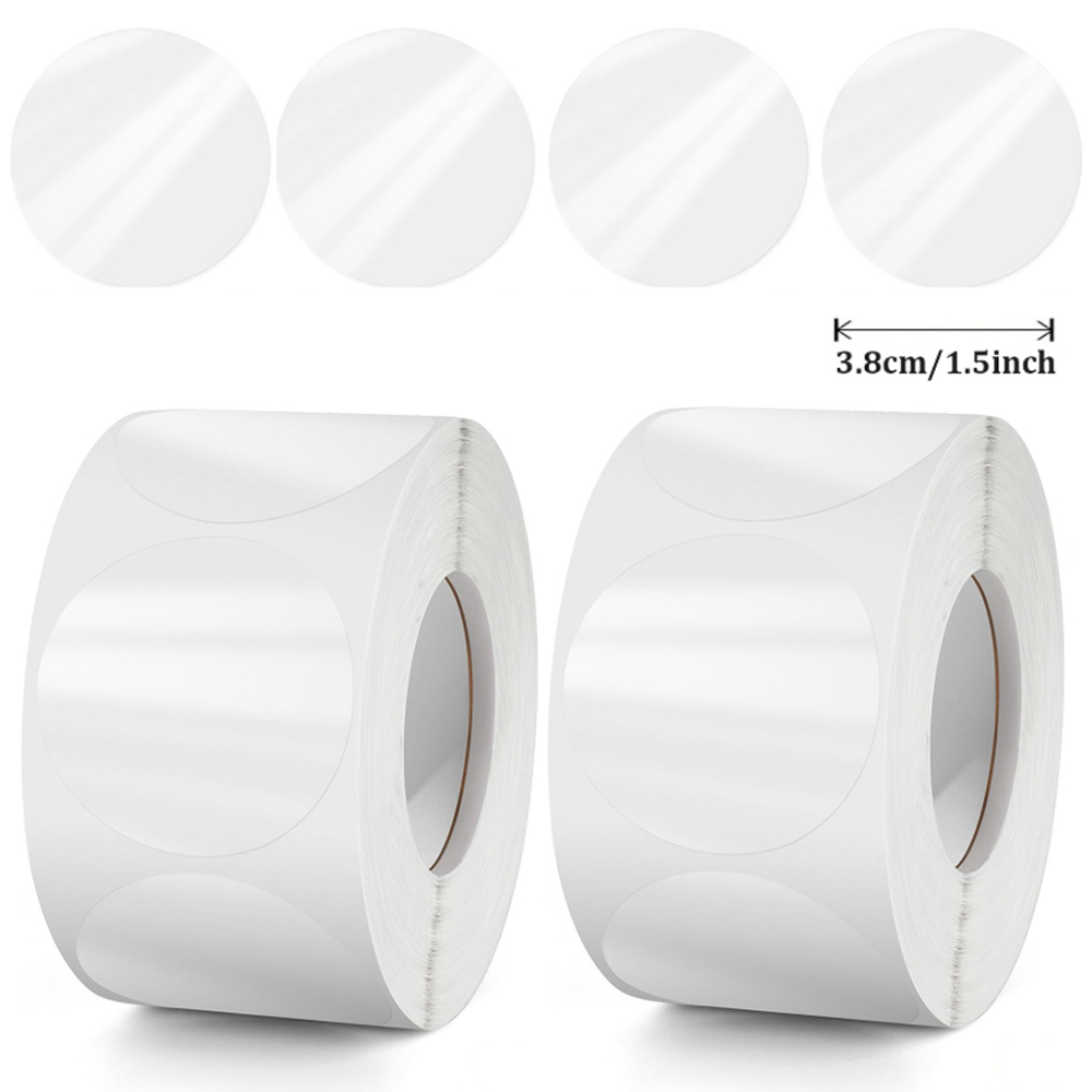 알파벳샵 투명 롤  원형 포장 스티커 7,800원