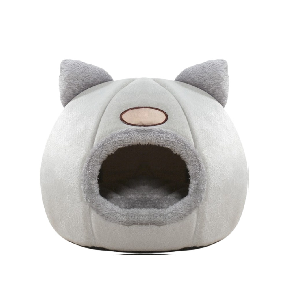 헬스와미 겨울 보온 귀모양 고양이 집 숨숨집 강아지 하우스 10,500원