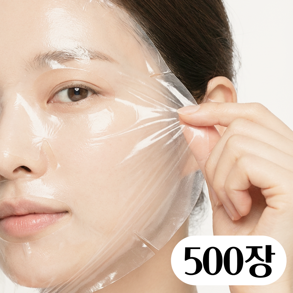 비바프 페이스 비닐 일회용 랩 마스크팩 얼굴팩 커버, 500개 5,600원