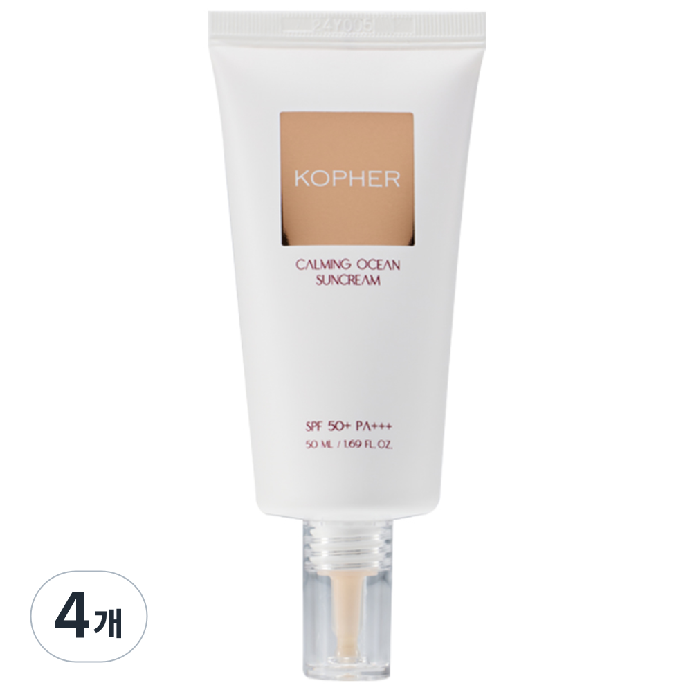 코페르 혼합자차 촉촉 에센스 톤업 선크림, 50ml, 4개 92,800원