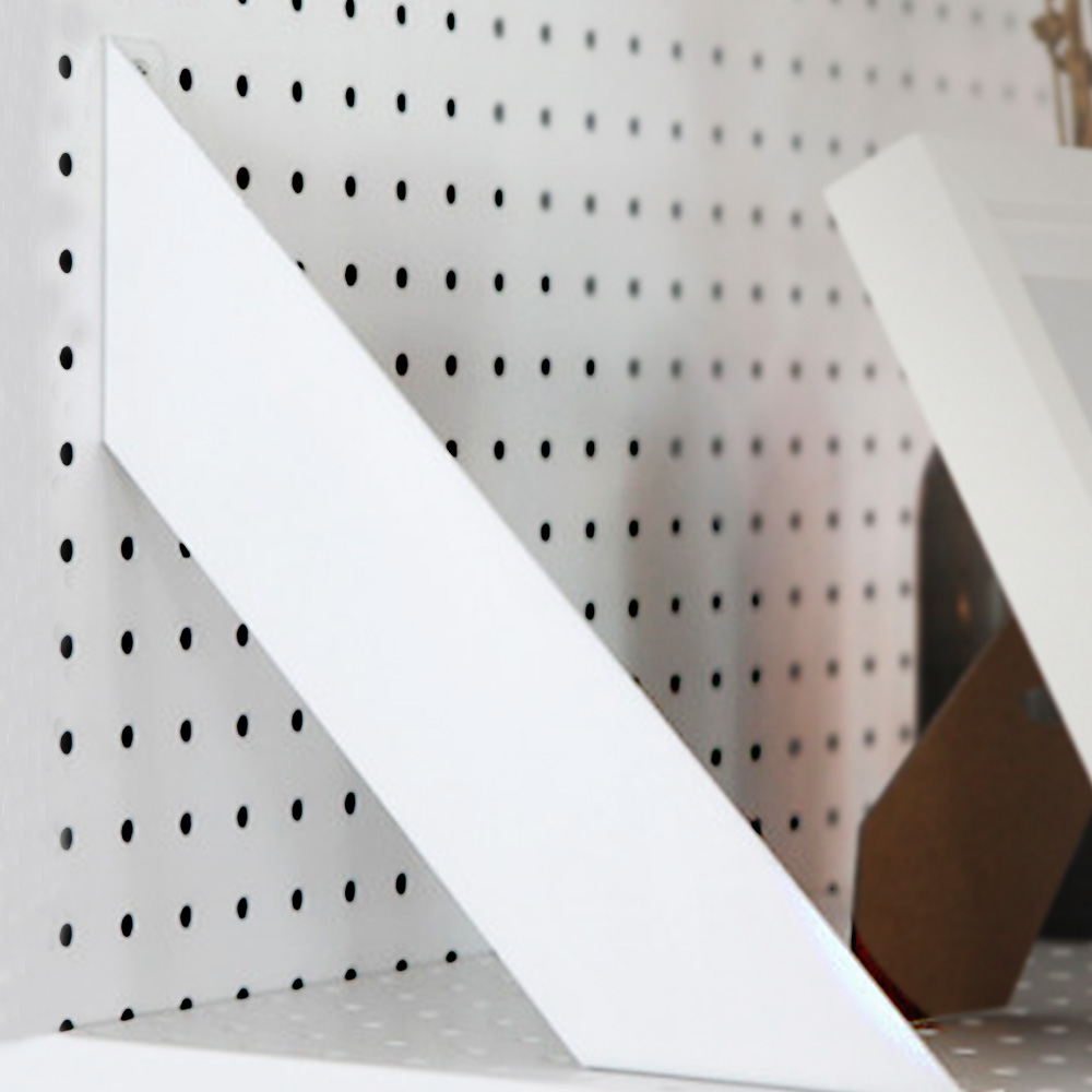 타공판닷컴 악세사리 선반보강대 L, 화이트, 2개 11,400원