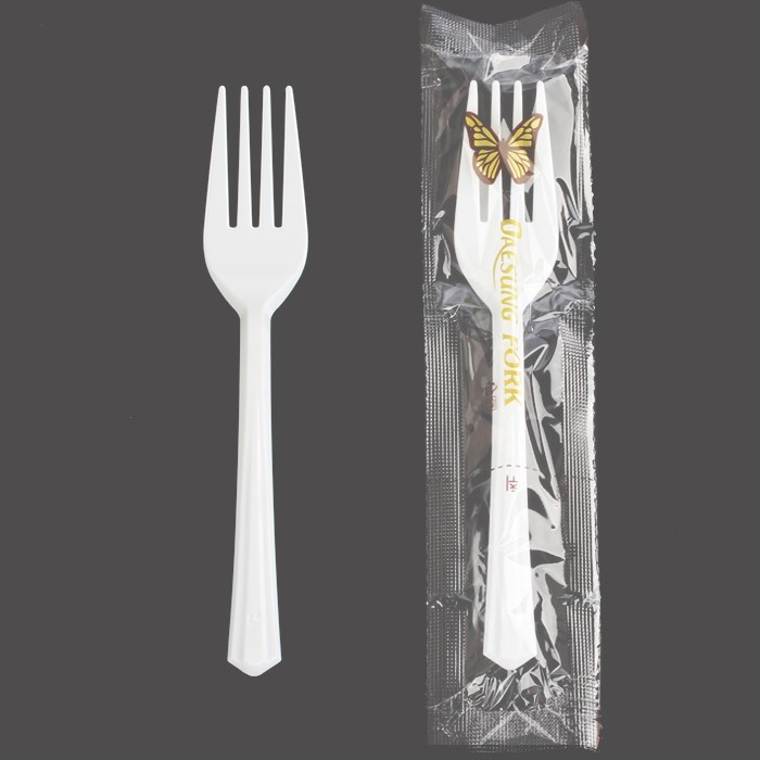 대성기업 고급 개별포장 일회용 포크 백색 46,830원