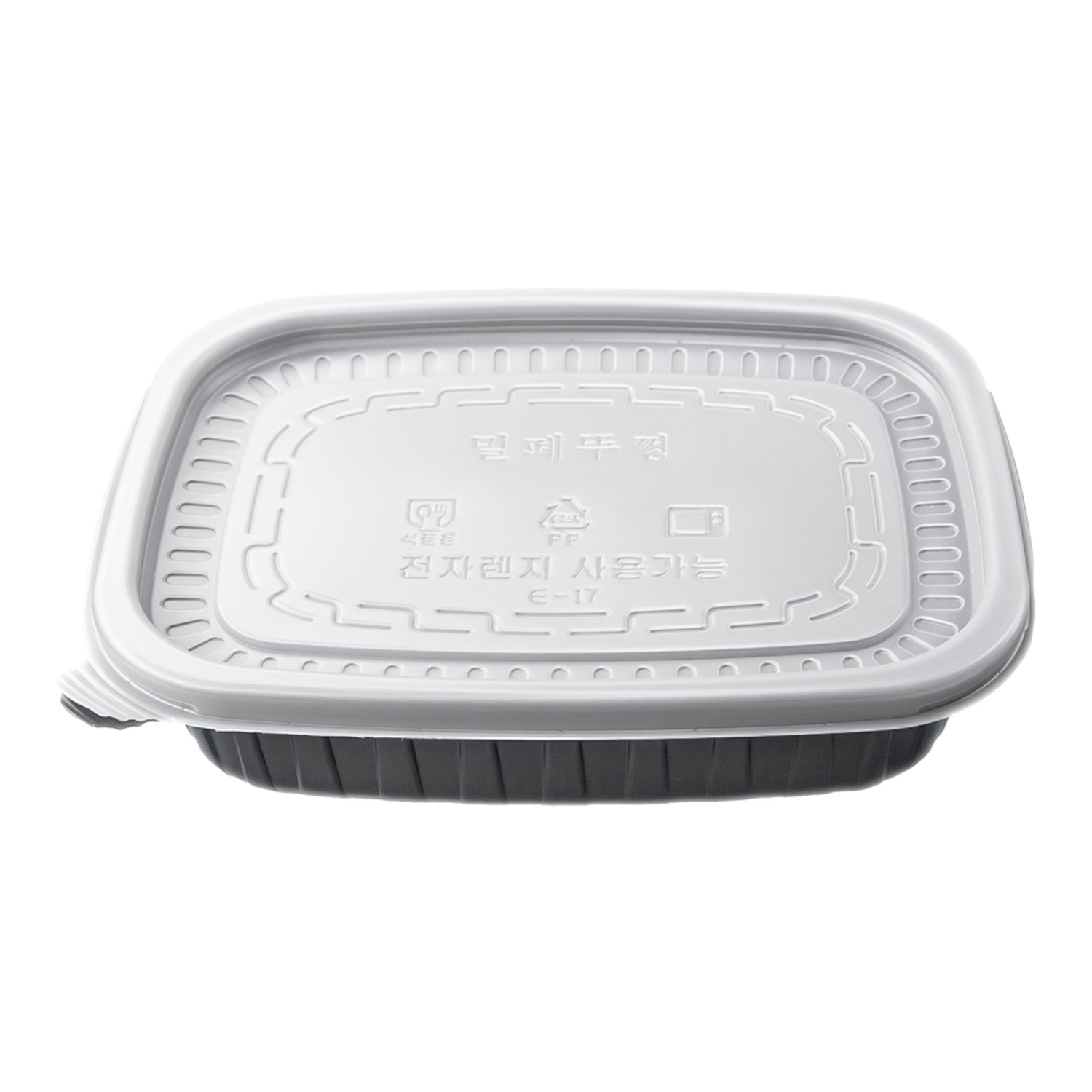 EL 일회용 죽용기 신형 소 흑색 200개 세트, 650ml, 배달용기, 1개, 200세트 33,900원